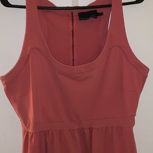 Cynthia Rowley Stretch Pink Knee-Length Dress